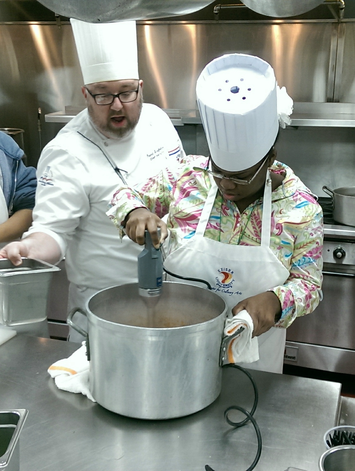 Klareesa Williams indicated that she really enjoyed the event and it allowed her to becoming more comfortable in a kitchen environment.