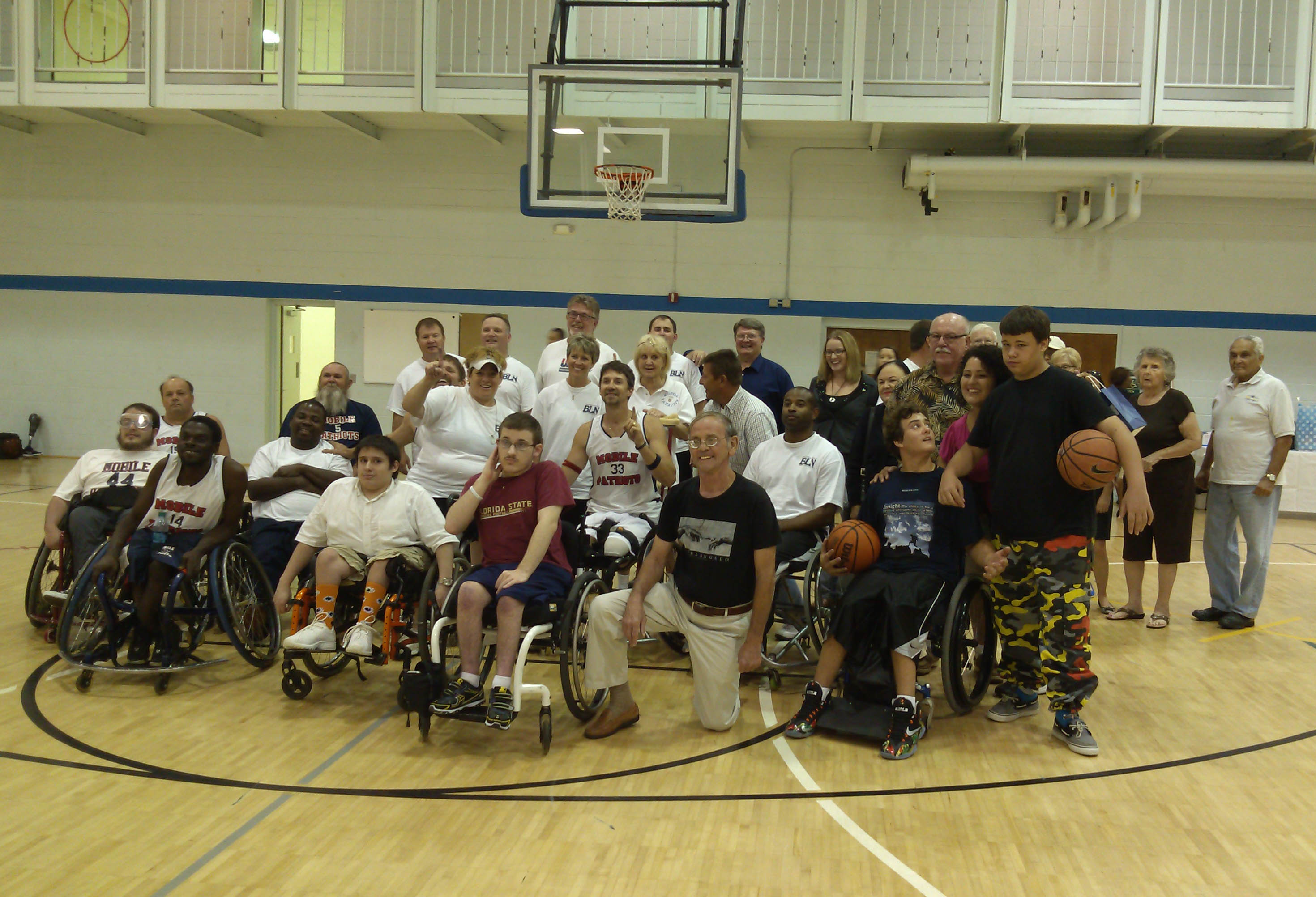 The Panhandle Business Leadership Network (BLN) hosted the Wheelchair Basketball Game featuring the Mobile Patriots and Pensacola Celebrities 